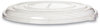 A Picture of product ECO-EPSCPTR14LID Eco-Products® 100% Recycled Content Pizza Tray Lids, 14 x 14 x 0.2, Clear, 50/Case