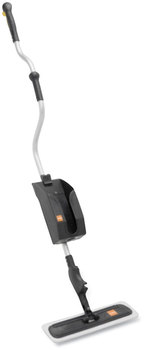 Diversey™ TASKI ProSpeed Finish Applicator System, 18" Wide Black Microfiber Head, 60" Silver/Black Handle