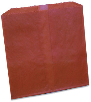 Impact® Waxed Sanitary Napkin Disposal Liners. 8.1 X 0.6 X 9.05 in. Brown. 500/carton.