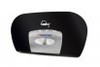 A Picture of product NPS-529002 Merfin® iView 9" Twin Jumbo Bath Tissue Dispenser. 20 X 5.9 X 12.25 in. Black.