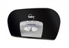 A Picture of product NPS-529002 Merfin® iView 9" Twin Jumbo Bath Tissue Dispenser. 20 X 5.9 X 12.25 in. Black.