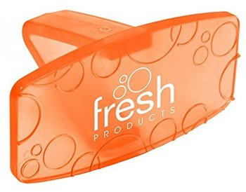Fresh Products Eco Bowl Clip Deodorizer. 4 X 2 X 2 in. Orange. Mango scent. 12 Clips/Box