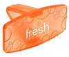 A Picture of product 968-442 Fresh Products Eco Bowl Clip Deodorizer. 4 X 2 X 2 in. Orange. Mango scent. 12 Clips/Box