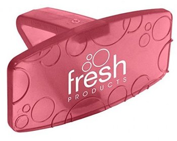 Fresh Products Eco Bowl Clip Deodorizer. 4 X 2 X 2 in. Red. Spiced Apple scent. 12 Clips/Box