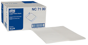 Tork Premium Dinner Napkin 17" x 17" White, Flat, Embossed, 1-PLY 500 per case