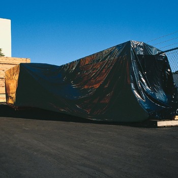 Clear Low Density Polyethylene Tarp, 10 feet X 100 feet, 4.00 Mil