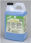 Peroxy Protein Remover, Cleaner & Whitener 16.  Hydrogen peroxide based cleaner removes proteins and blood stains. Cleans and whitens grout.  2 Liters.