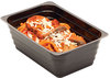 A Picture of product 967-285 Atrium™ 8 oz. Portion Food Tray, 12.5 mil OPS, Black Color, 1,000/Case